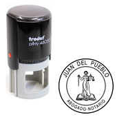 TRR-50 B-24 Notary Stamp