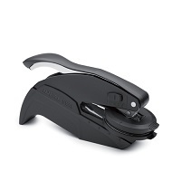 Sello Trodat - 1-5/8&quot; Di&#225;metro, Negro