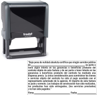 TR4926-SB-01 BAJO PENA DE NULIDAD