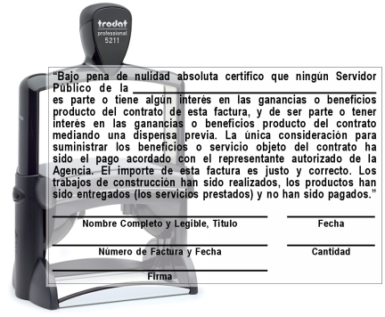 TR5211-SB-01 BAJO PENA DE NULIDAD