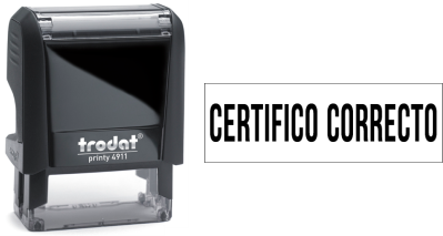 TR4911-SC-06 Certifico Correcto