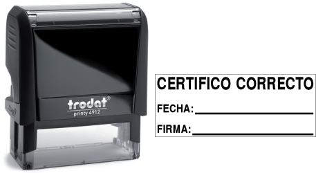 TR4912-SC-06 Certifico Correcto