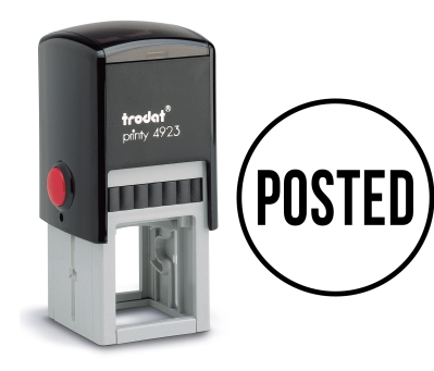 TR4923R-SP-03 Sello PUBLICADO Redondo Personalizado